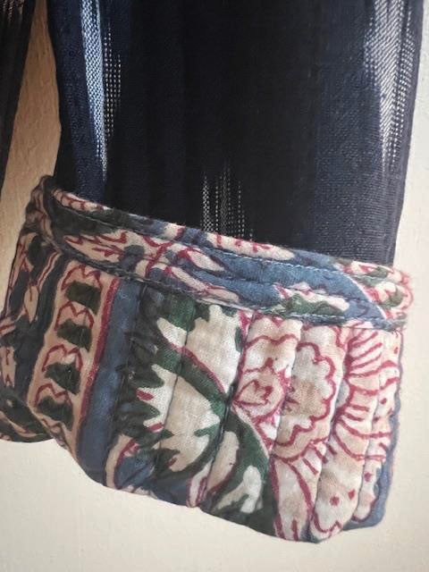 Ambre veste matelassée ikat