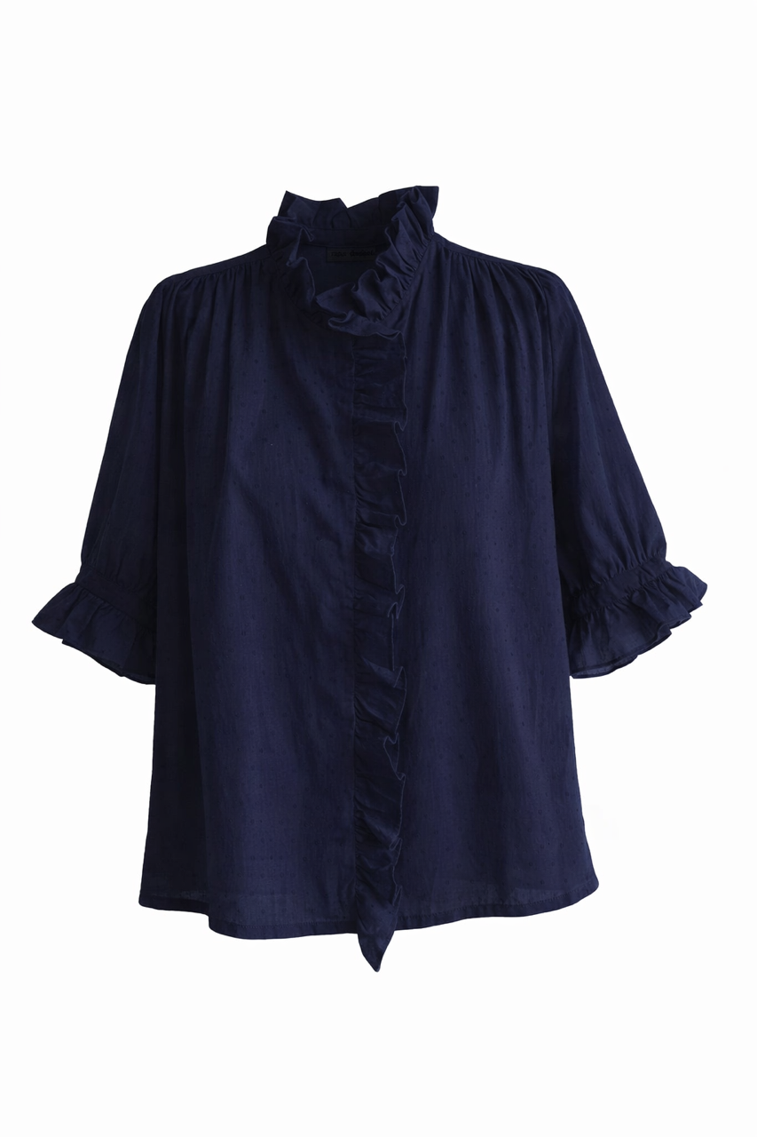 Blouse Trésor marine