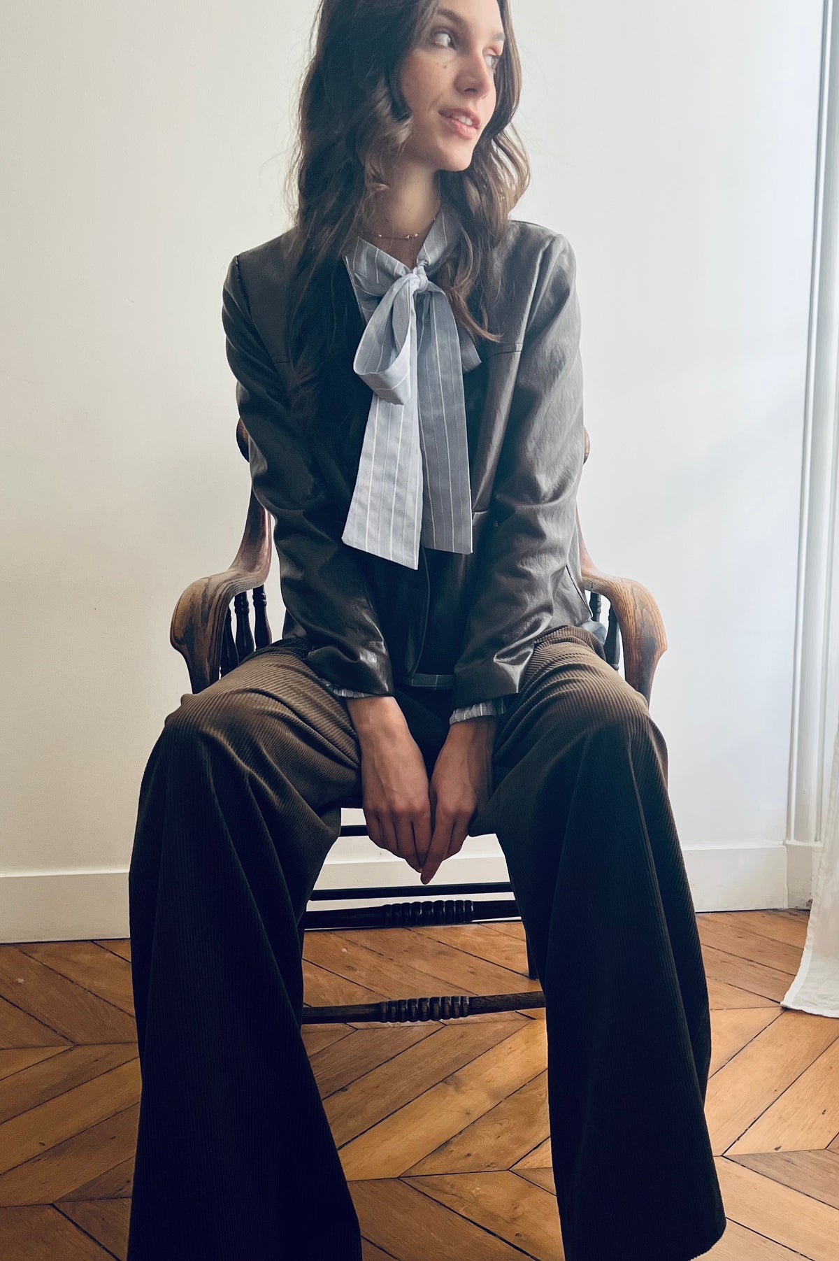 Veste simili cuir