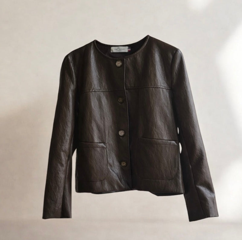 Veste simili cuir