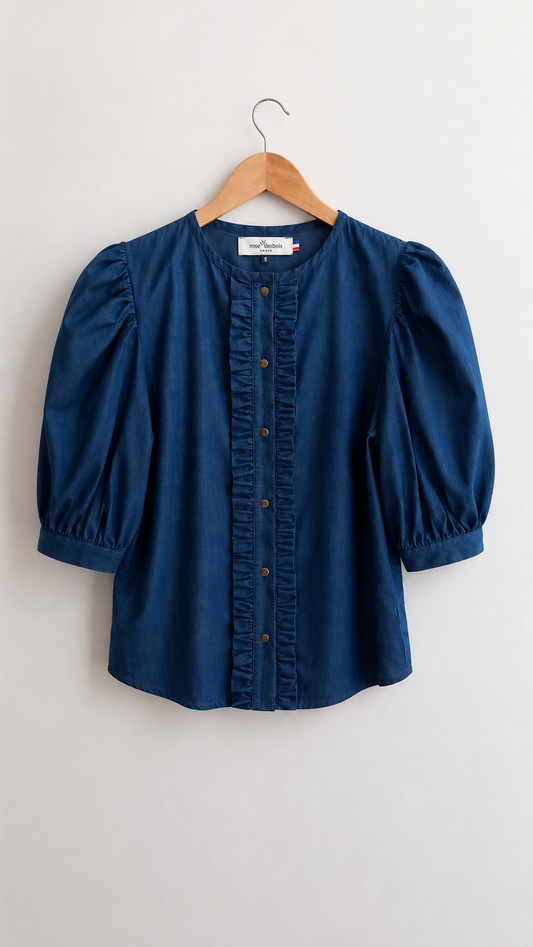 A - Aurelia blouse en chambray