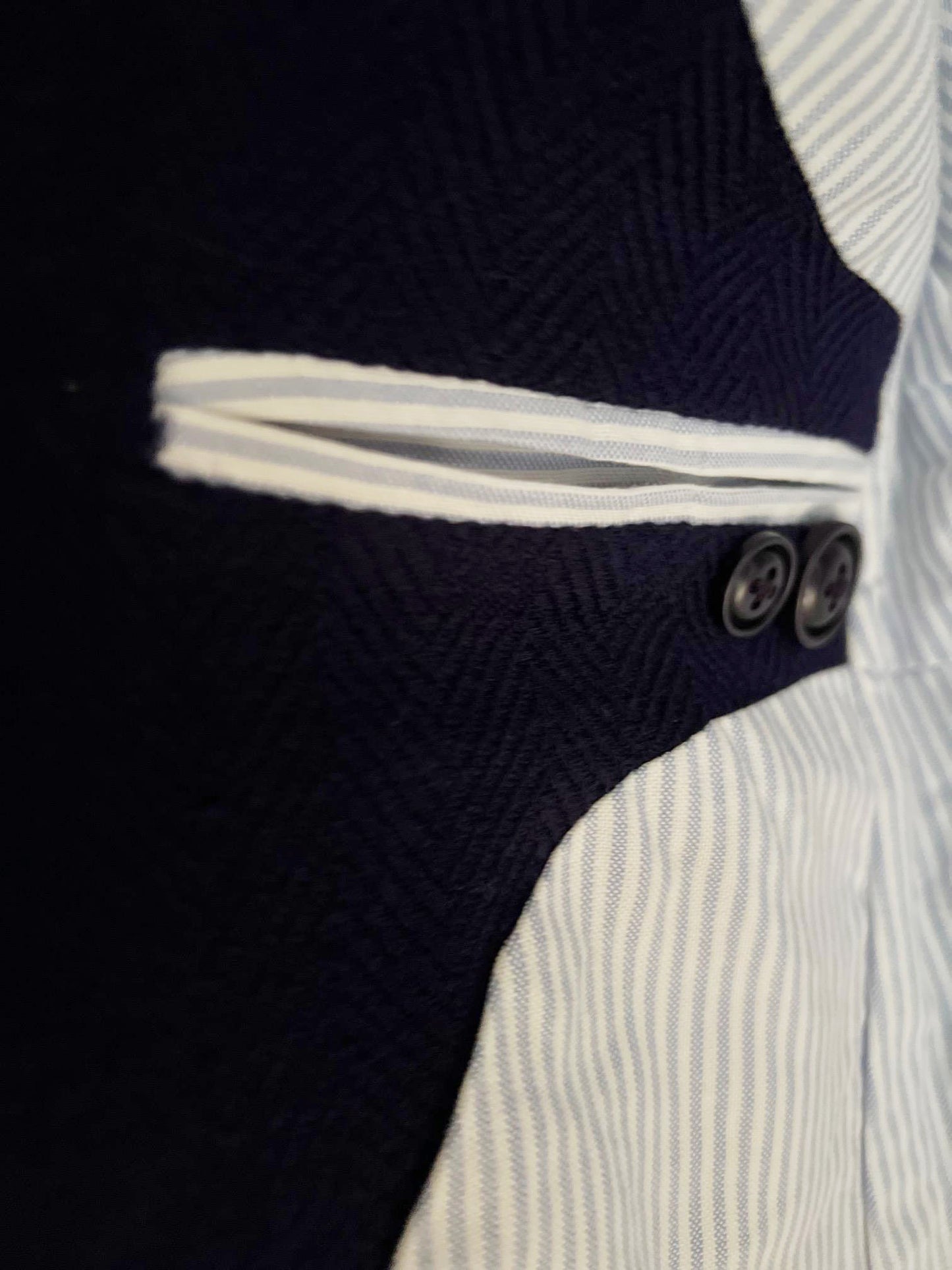 Alix veste tailleur tissée main