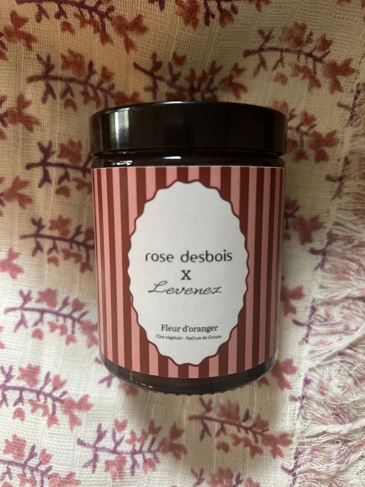 Bougie senteur Fleur d'oranger