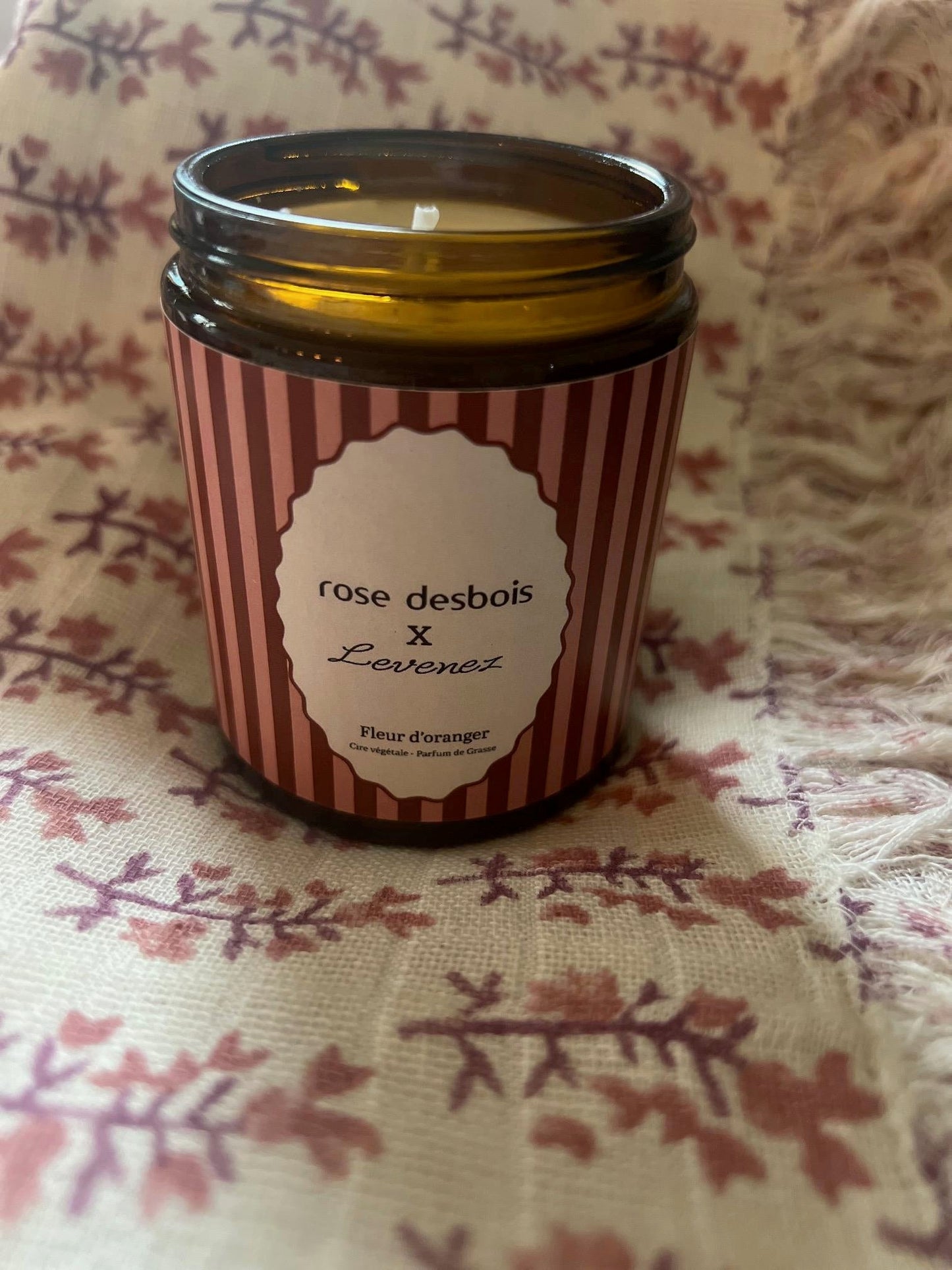 Bougie senteur Fleur d'oranger