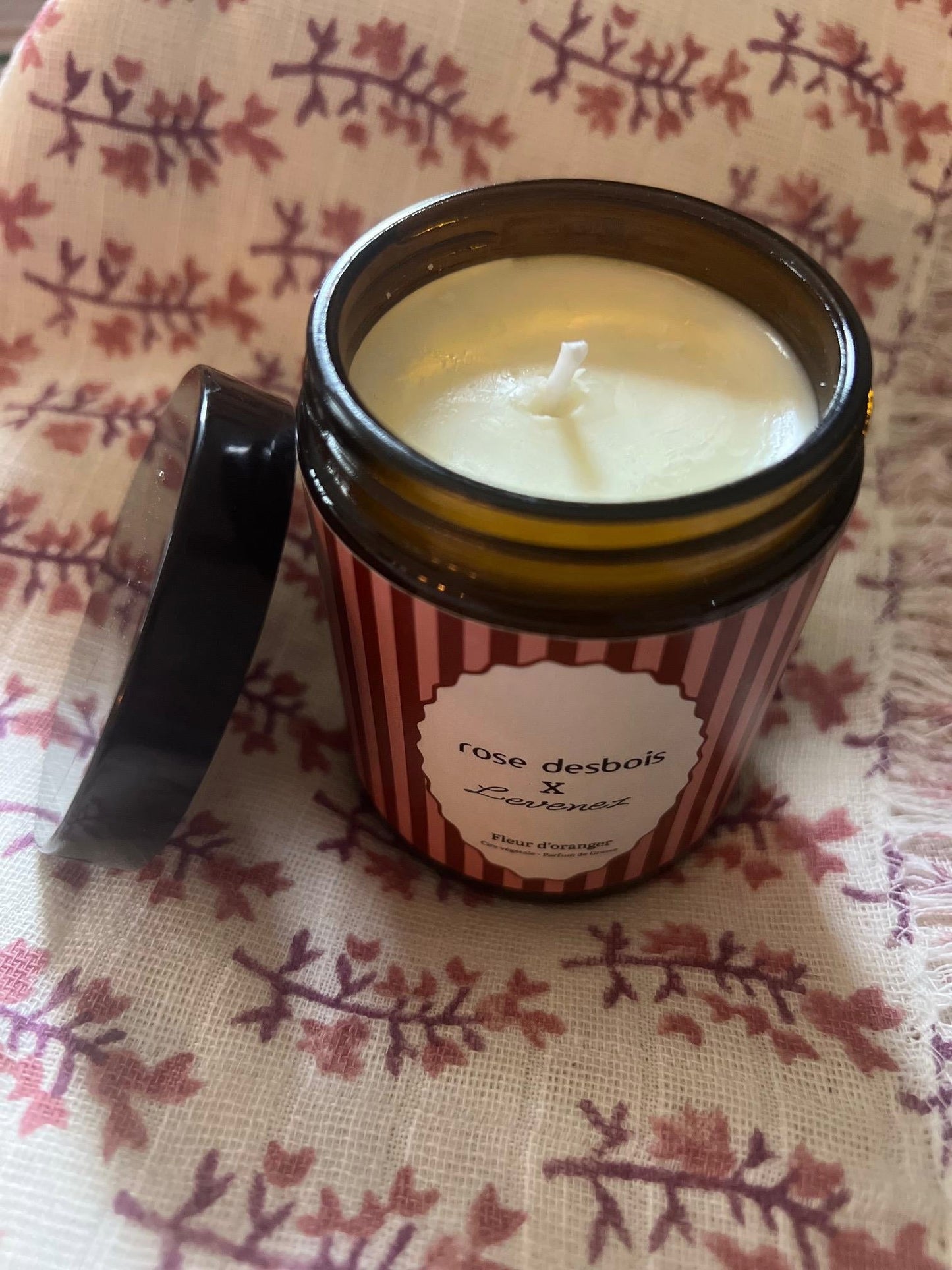Bougie senteur Fleur d'oranger