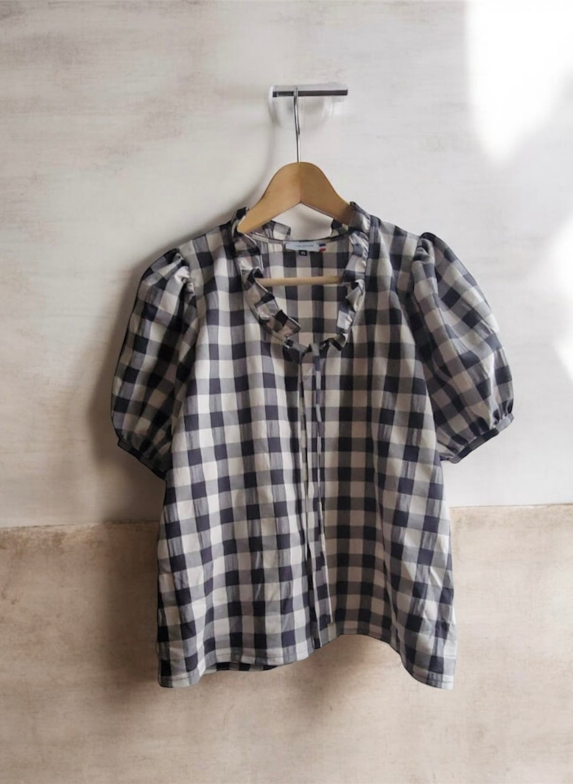 Blouse Honey vichy seersucker